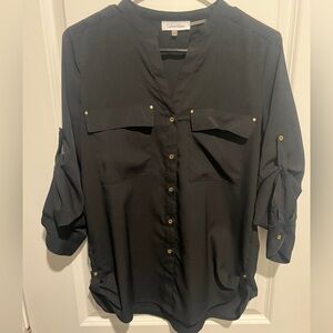 Calvin Klein Black Blouse